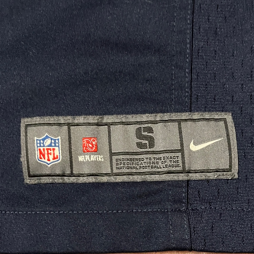Nike Navy and White NFL Jersey - Picture 2 of 8